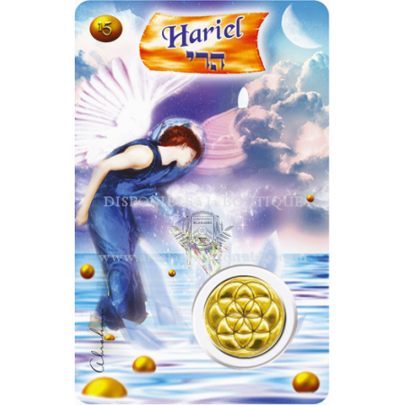 A15- Carte Ange de Naissance HARIEL (1-5 Juin) + Médaille