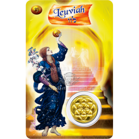 A19- Carte Ange de Naissance LEUVIAH (22-26 Juin) + Médaille A19- Carte Ange de Naissance LEUVIAH (22-26 Juin) + Médaille