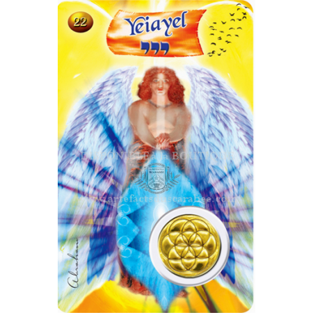 A22- Carte Ange de Naissance YEIAYEL (7-11 Juillet) + Médaille A22- Carte Ange de Naissance YEIAYEL (7-11 Juillet) + Médaille