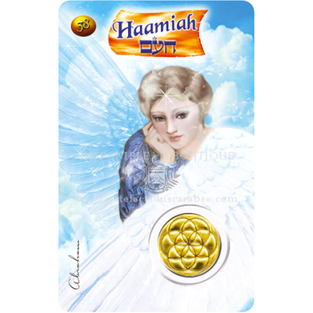 A38- Carte Ange de Naissance HAAMIAH (29 Sept.-3 Oct.) +Médaille A38- Carte Ange de Naissance HAAMIAH (29 Sept.-3 Oct.) +Médaille