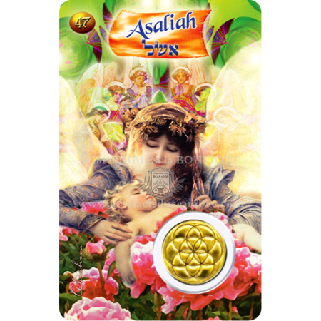 A47- Carte Ange de Naissance ASALIAH (13-17 Novembre) + Médaille A47- Carte Ange de Naissance ASALIAH (13-17 Novembre) + Médaille