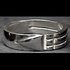 BAGUE ATLANTE - LOUXOR (Homme) - PROTECTION - Argent 925