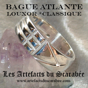BAGUE ATLANTE LOUXOR (Louksor) *Classique - Argent 925