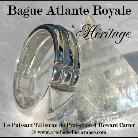 A- BAGUE ATLANTE ROYALE *H�ritage - Argent Pur 9999+