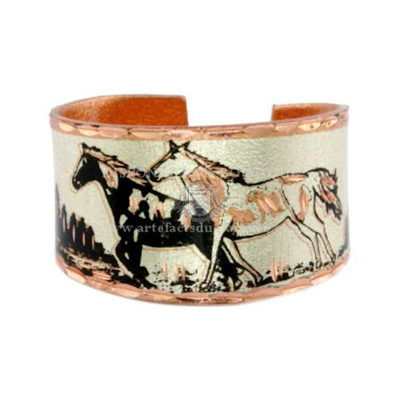 Bague de Cuivre 01 - Totem "Cheval" (Puissance) Bague de Cuivre 01 - Totem "Cheval" (Puissance)
