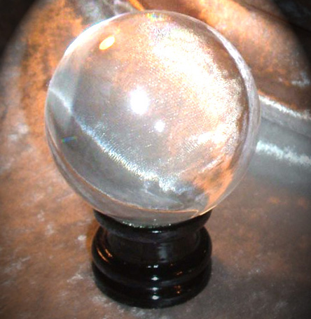 Boule de Cristal de Plomb 110mm (Divination)