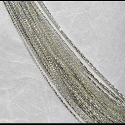 Cha�ne d'Italie en Argent Sterling 925 "Mailles Carr�es 150"