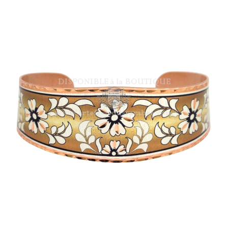Bracelet en Cuivre - FLEURS COSMIQUES 04 Bracelet en Cuivre - FLEURS COSMIQUES 04