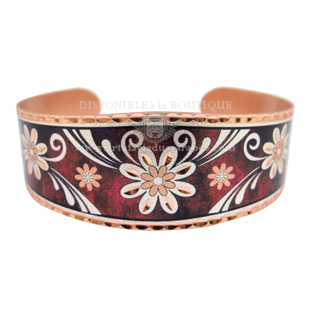 Bracelet en Cuivre - FLEURS COSMIQUES 05 Bracelet en Cuivre - FLEURS COSMIQUES 05