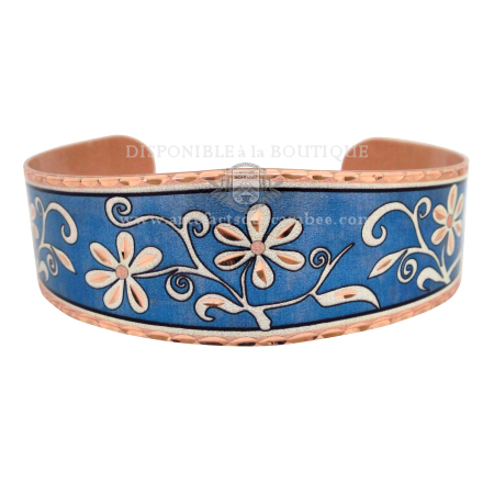 Bracelet en Cuivre - FLEURS COSMIQUES 06 Bracelet en Cuivre - FLEURS COSMIQUES 06