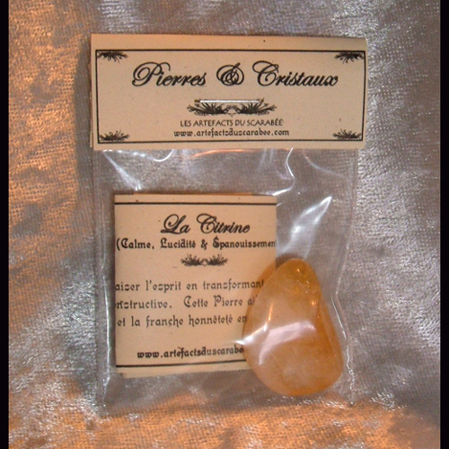 Citrine (Calme, Lucidit� & �panouissement)