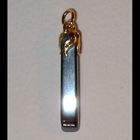 Pendentif d'H�matite (�04mm x 25mm)