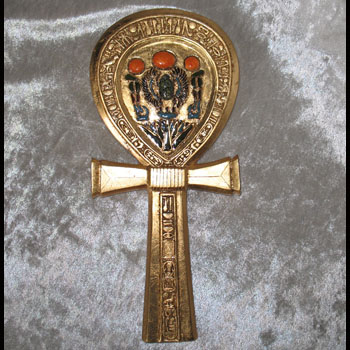 Miroir � Main �gyptien (9.5cm x 20cm)