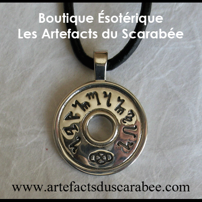 PENDENTIF ABUNDANTIA (Argent, Amour & Sant�) - Argent 925