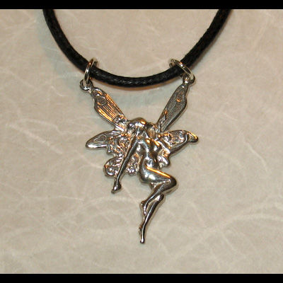 Pendentif Elfe ou F�e (Argent Sterling 925) - �l�gance