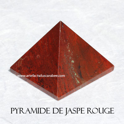 Pyramide de Jaspe Rouge (AA) - Enracinement & Transformation