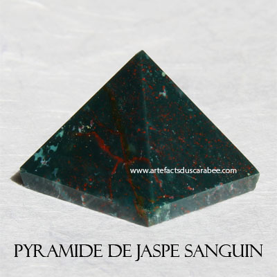 Pyramide de Jaspe Sanguin (AA) - Purification & Régénération