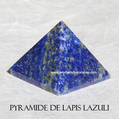 Pyramide de Lapis Lazuli (AAA) - Réalisation Spirituelle