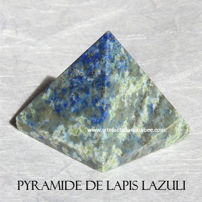 Pyramide de Lapis Lazuli (A) - Réalisation Spirituelle