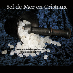 Z-Cristaux de Sel de Mer - 050g (Purification)