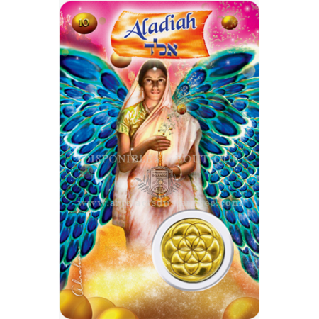 A10- Carte Ange de Naissance ALADIAH (6-10 Mai) + Médaille