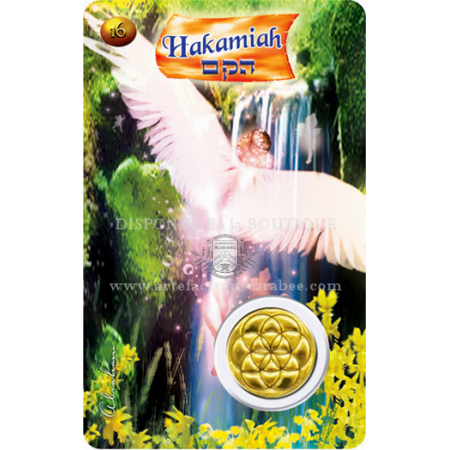 A16- Carte Ange de Naissance HAKAMIAH (6-10 Juin) + Médaille