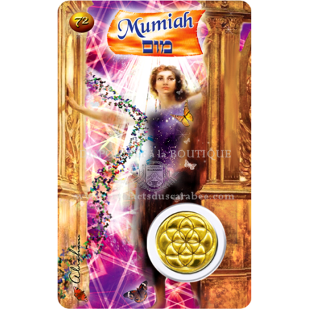 A72- Carte Ange de Naissance MUMIAH (16-20 Mars) +Médaille