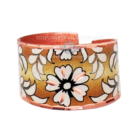 Bague de Cuivre *FLEURS COSMIQUES 04