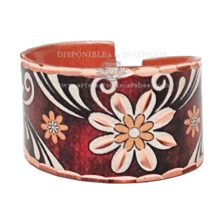 Bague de Cuivre *FLEURS COSMIQUES 05