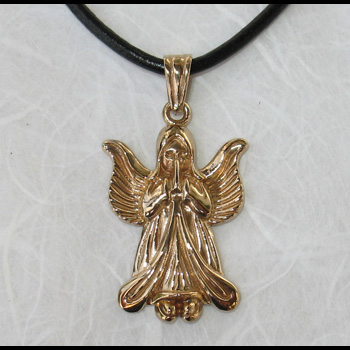 Pendentif Ange-Gardien - Protection Divine (Bronze)