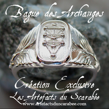 A- BAGUE des ARCHANGES (Femme) *Création AUTHENTIQUE -Argent 925