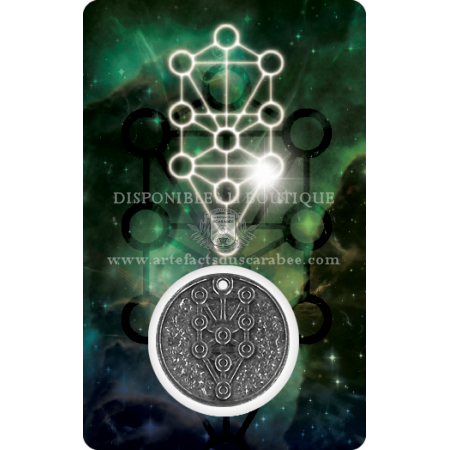 Carte TALISMAN - Amulette l'Arbre de Vie