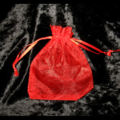 Pochette d'Organza Rouge - (09x12cm)