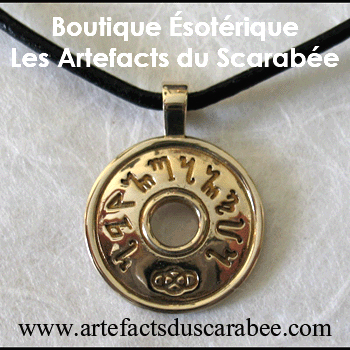 Pendentif Abundantia - L'Énergie d'Abondance *Création Unique Les Artefacts du Scararbée