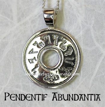 Pendentif Abundantia - L'Énergie d'Abondance *Création Unique Les Artefacts du Scararbée