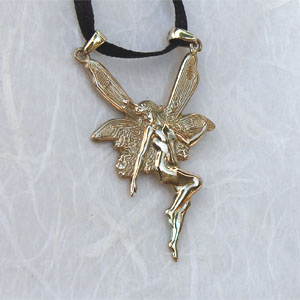 Pendentif Elfe ou Fée - 02 (Bronze 100%)