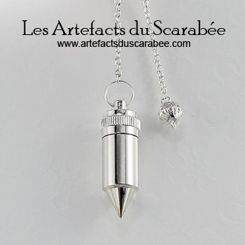 Pendule Témoin en Métal avec Chambre pour Échantillons Pendule Témoin en Métal avec Chambre pour Échantillons