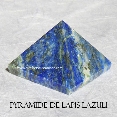 Pyramide de Lapis Lazuli (AA) - Réalisation Spirituelle